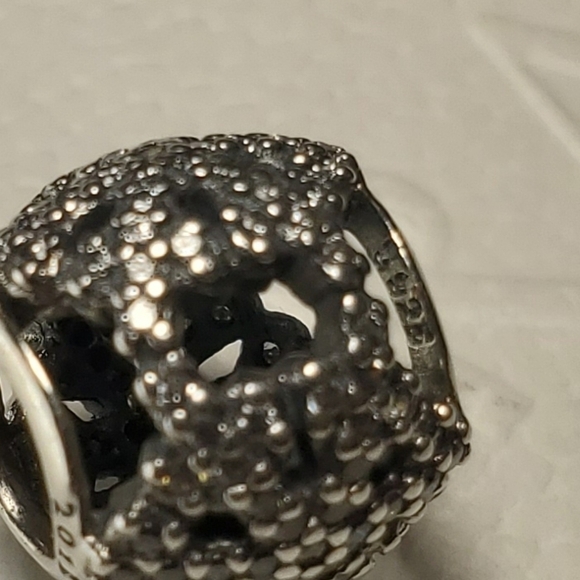 Pandora 2013 Black Friday Ltd Edition Let It Snow Charm 791200 ALE 925 - Picture 9 of 10